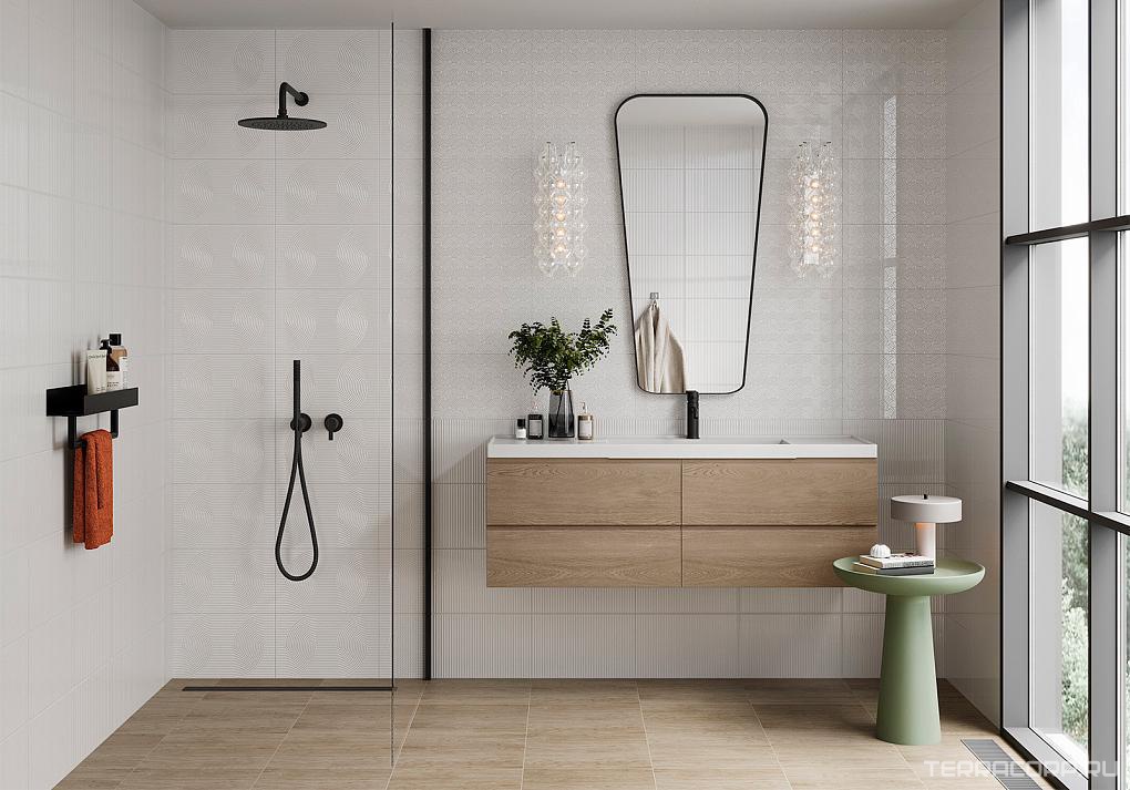 Керамическая плитка Gracia ceramica Спин бел низ 04 25x40 Белый, фото 1