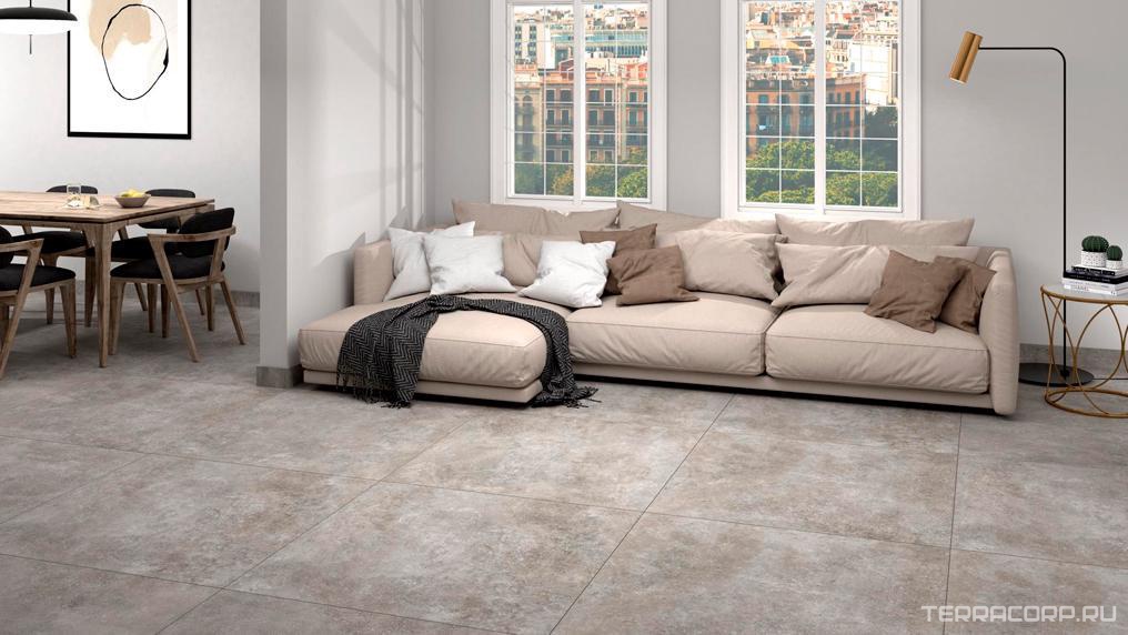 Керамогранит Pamesa Argile Graphite matt/ret 90x90 XX Черный, фото 1