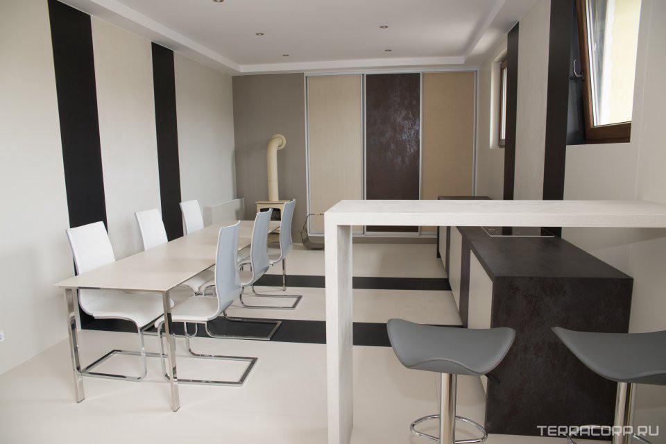 Керамогранит Laminam Rus Rigato Graphite 3,5 mm 100x300 Серый, фото 1
