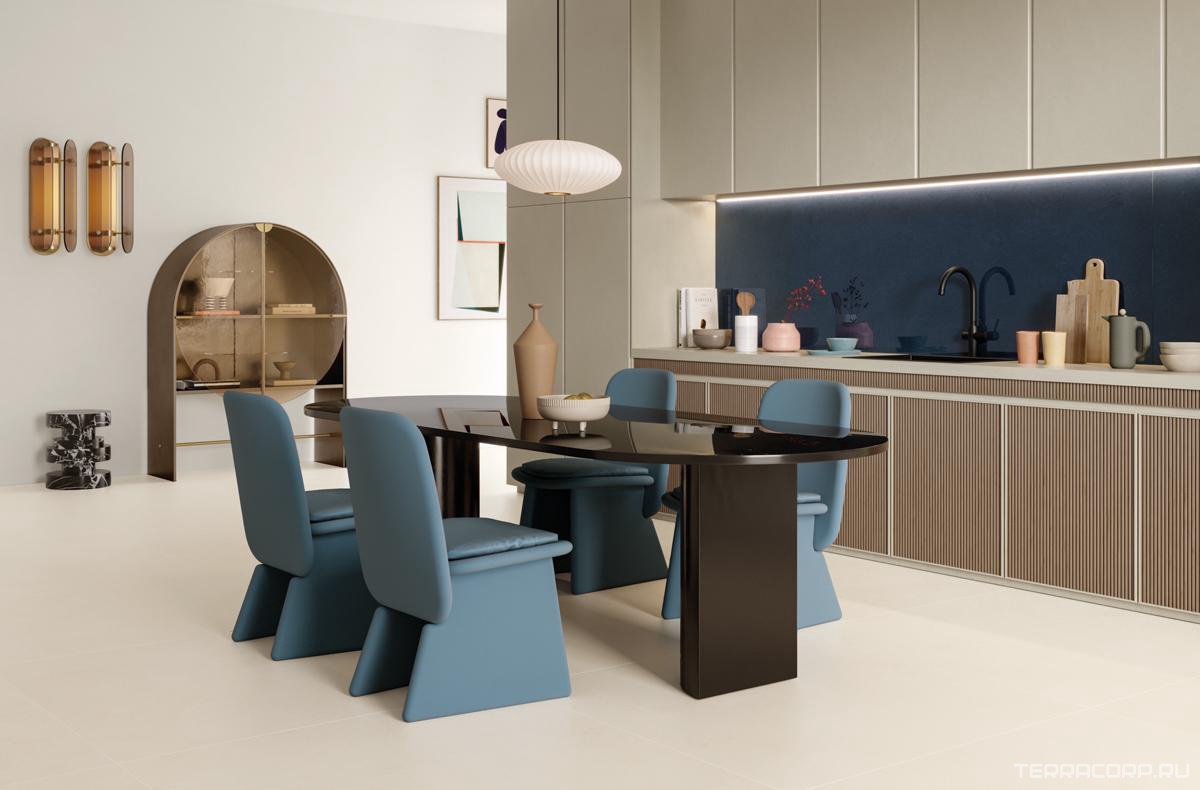 Керамогранит La Faenza Party MAJO6 BLU12 LP (п.п.) 60x120 Синий, фото 1