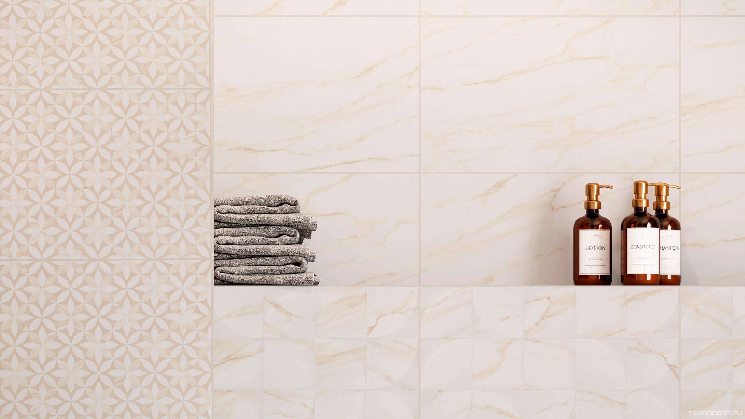 Керамогранит Gracia ceramica Donna white wall 01 30x50 Белый, фото 2