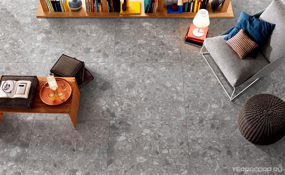 Керамогранит Zerde Palladino grey 60x120 Серый, фото 1