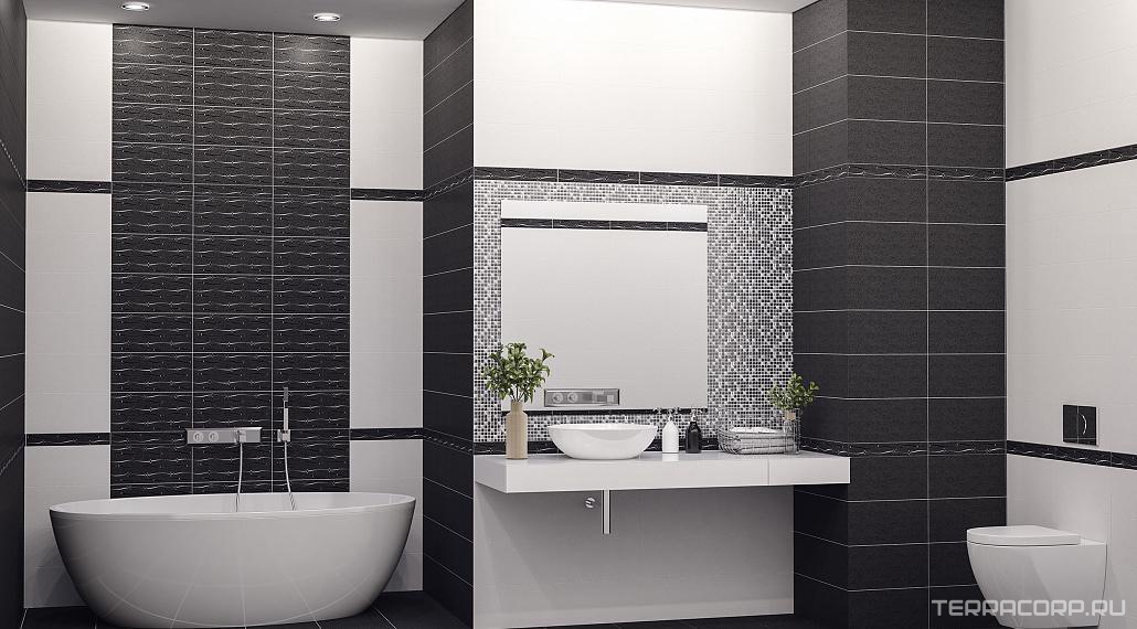 Мозаика Azori Дефиле Мозаика ДЕФИЛЕ НЕРО 30x30 Черный, фото 1