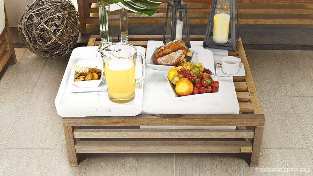 Керамогранит Floor Gres Geotech Geowhite naturale squadrato 80x80 Бежевый, фото 1