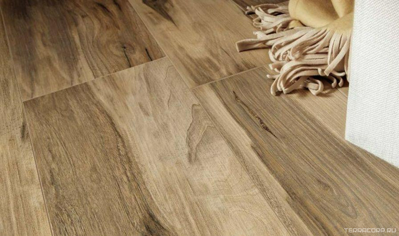 Керамогранит Laminam Rus L-Wood noce 5.6 mm xxzz 100x300 Серый