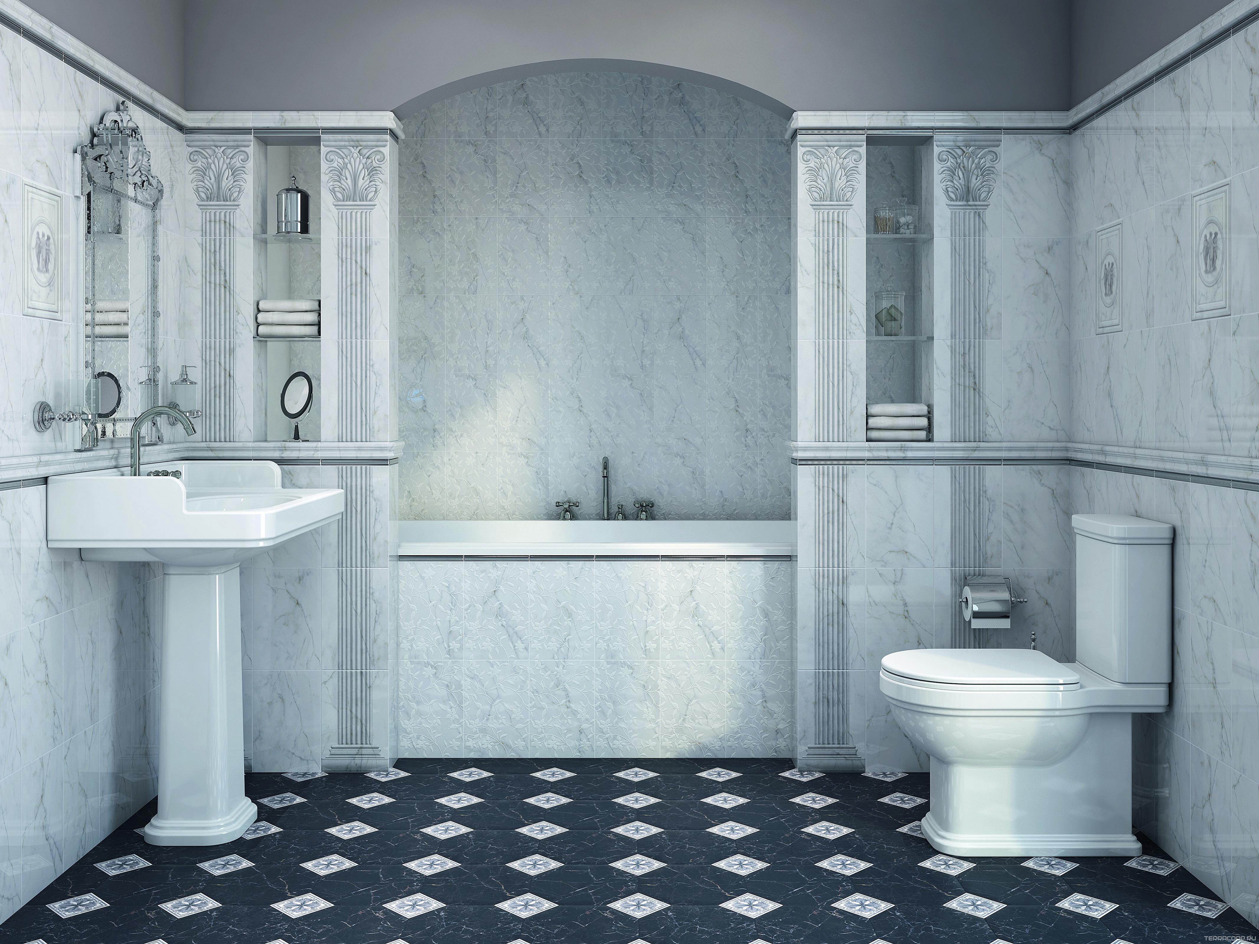 Керамическая плитка Kerama Marazzi Вилла Юпитера белыйXX20х30 Белый, фото 1