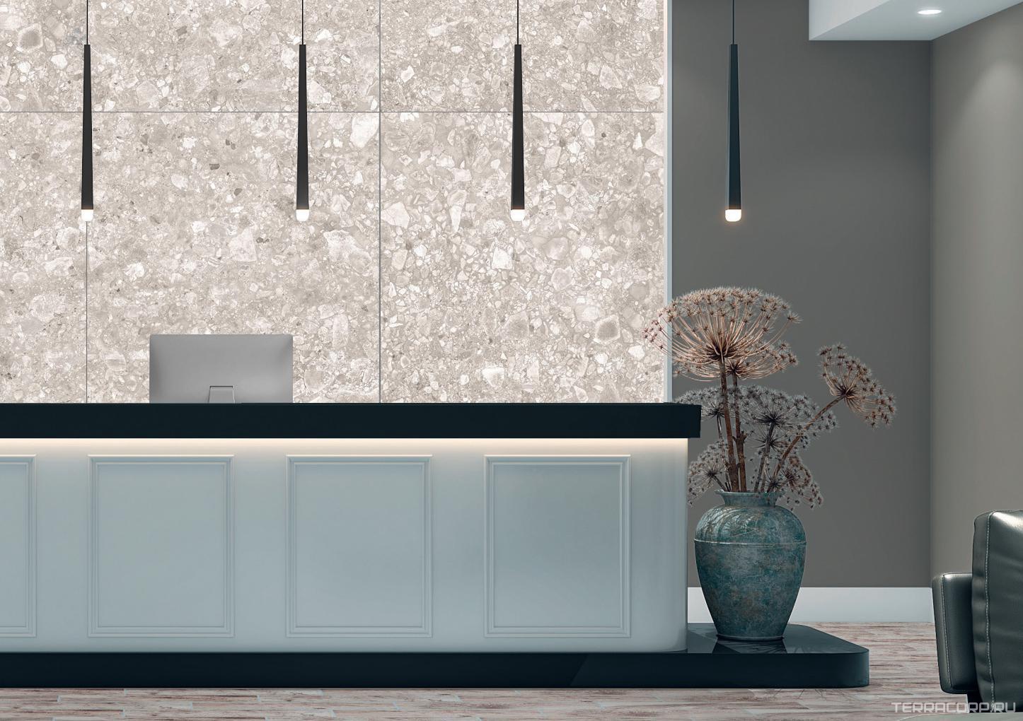 Керамогранит Alpas Euro Outdoor Quartz White 0.9 cm 60x60 Белый, фото 1
