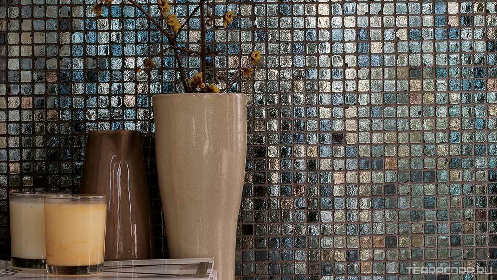 Мозаика Casa Dolce Сasa Vetro Mosaico Metalli Oro (1.8x1.8) 30x30 Золотой, фото 1