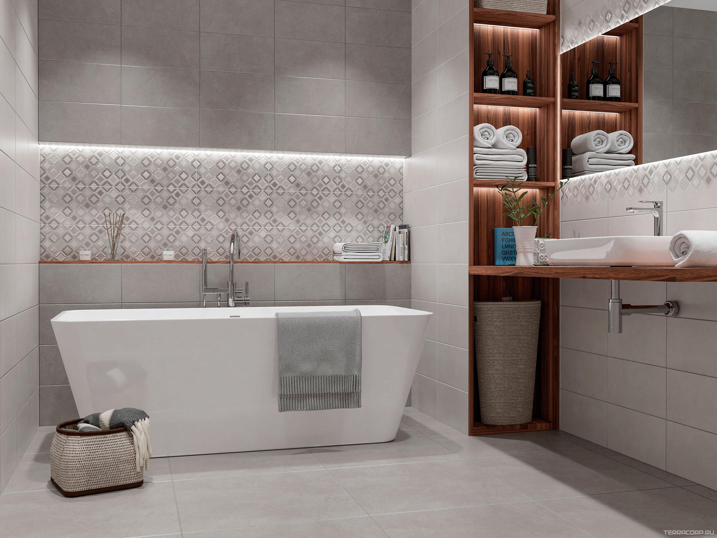 Керамическая плитка Azori Starck Tessera 1 20.1х40.5 Комбинированный, фото 3