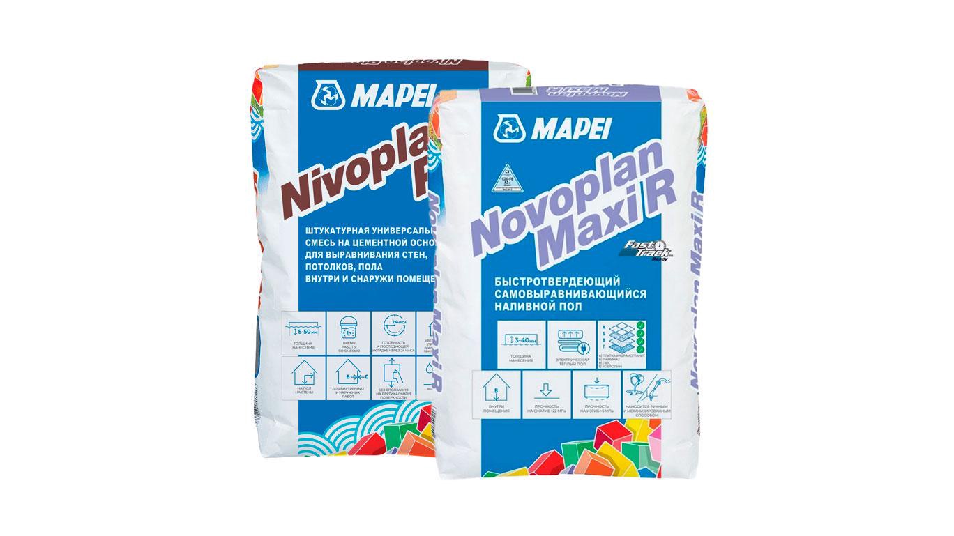 NIVOPLAN PLUS штукатурка п.п. ( заказ кратно поддонам 40 шт) (25 кг) Mapei Nivoplan Plus 106025, фото 1