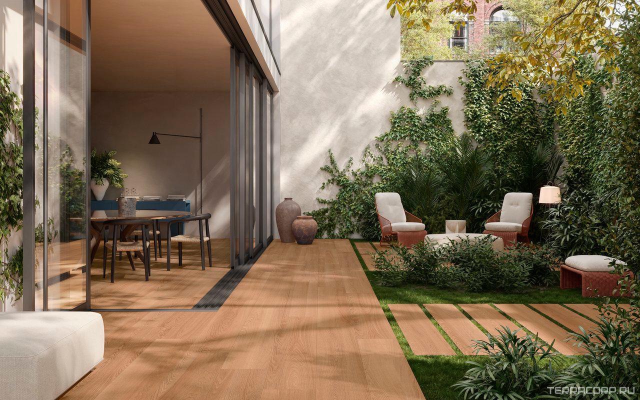 Керамогранит Sant Agostino Gracewood Brown 30180 30x180 Коричневый, фото 1