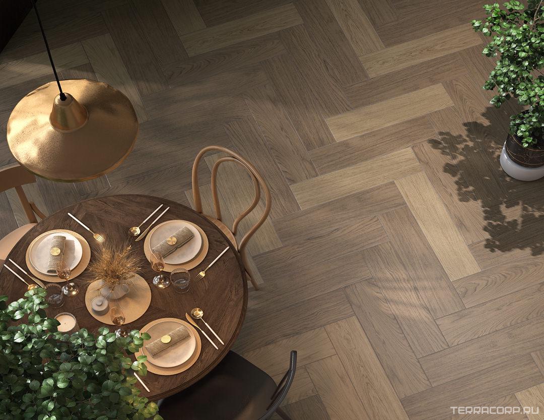 Керамогранит Kerama Marazzi Дистинто бежевый обрезной 15x60 Бежевый, фото 7