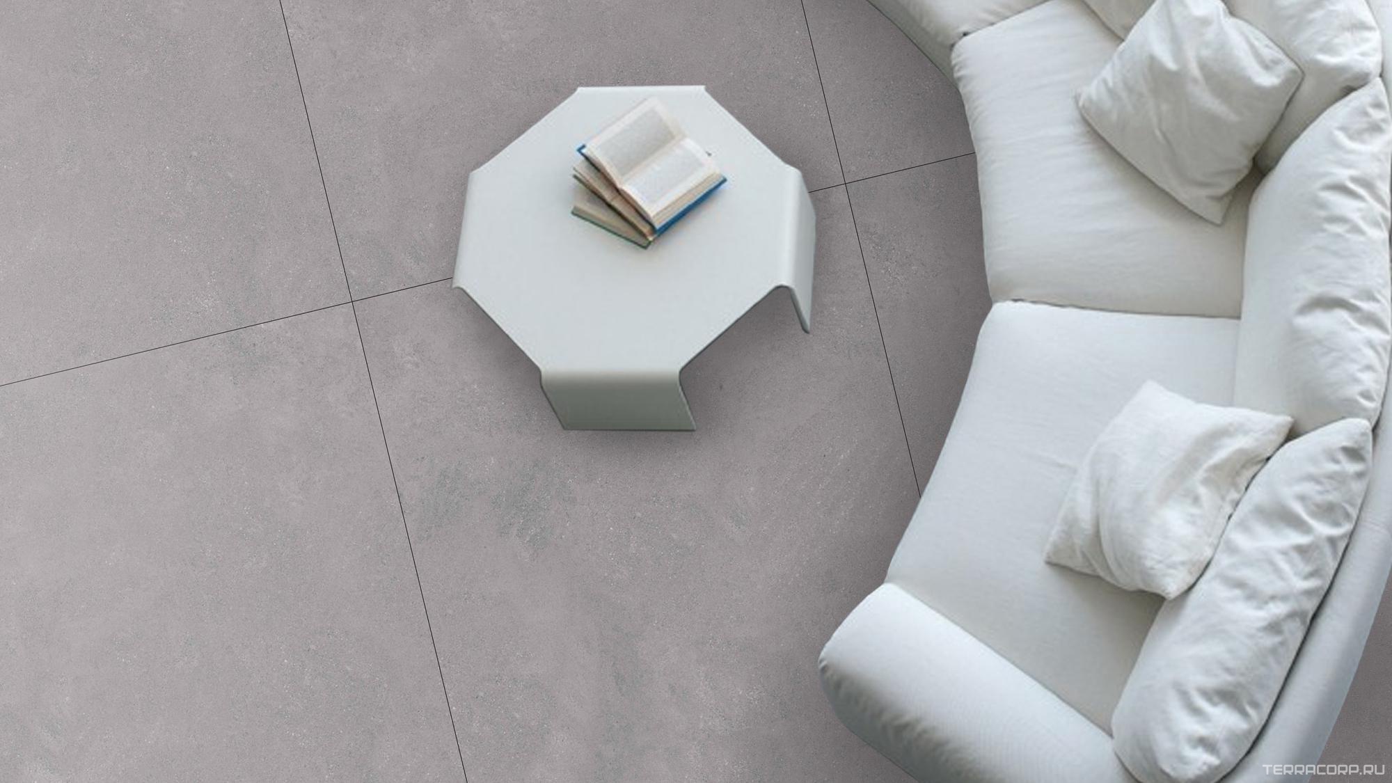 Керамогранит Zerde Loft grey 80x80 Серый, фото 1