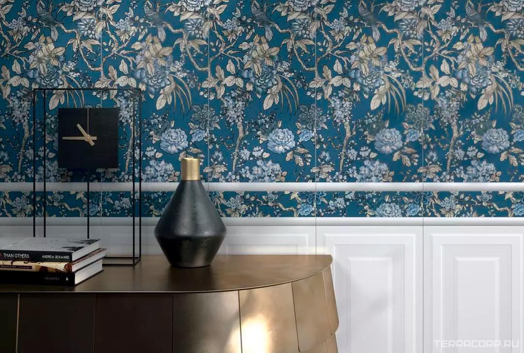 Керамическая плитка Kerama Marazzi Жардим Декор 1 обрезной 30х60 Комбинированный, фото 5