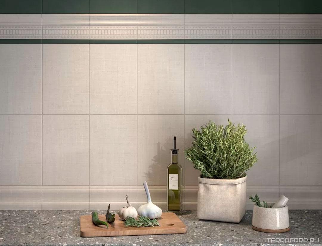 Керамическая плитка Kerama Marazzi Спинелли серый светлый матовый 20x30 Серый, фото 2