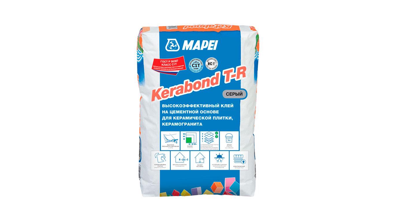 KERABOND T-R GREY клеевая смесь (25 кг) ZZ Mapei Kerabond T-R 001725, фото 1