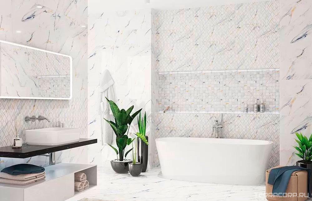Керамогранит Eletto FANTASY R CALACATTA 60x60 Белый, фото 1