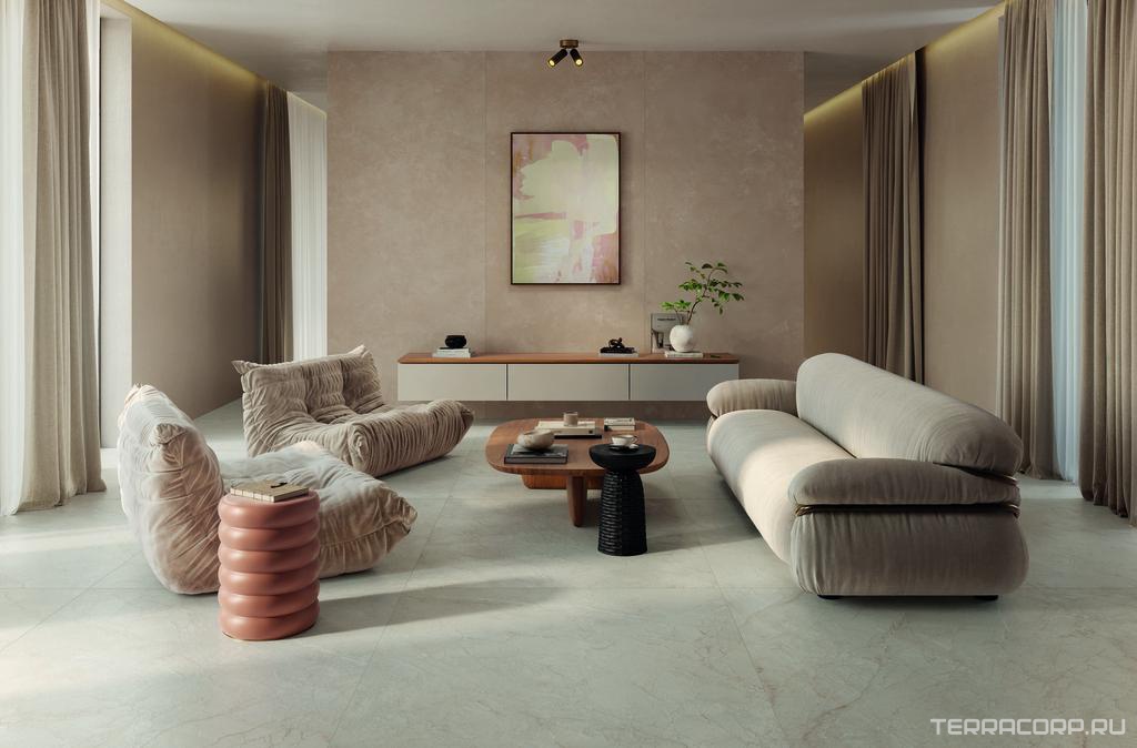 Керамический гранит La Faenza Blanco BLANCO6 12B RM (п.п.)ZZ 60x120 Бежевый, фото 1