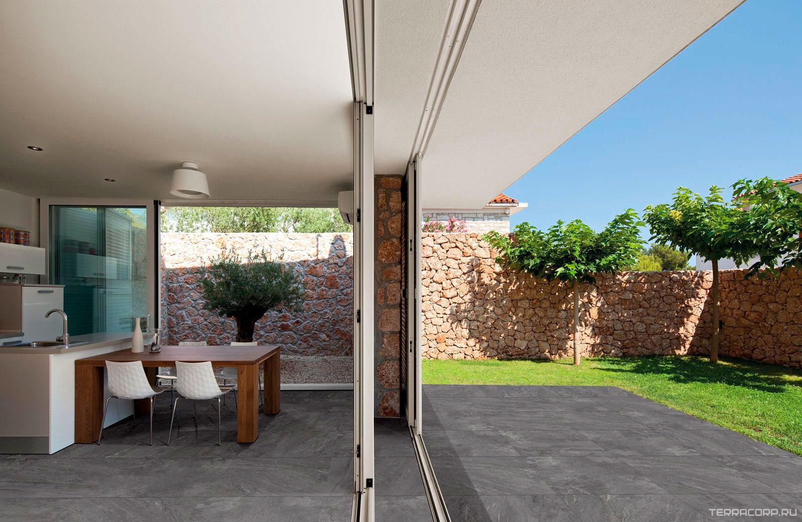 Керамогранит Ceramica Rubiera Outdoor 4.0 Scout White 20 mm 60x60 Белый, фото 4