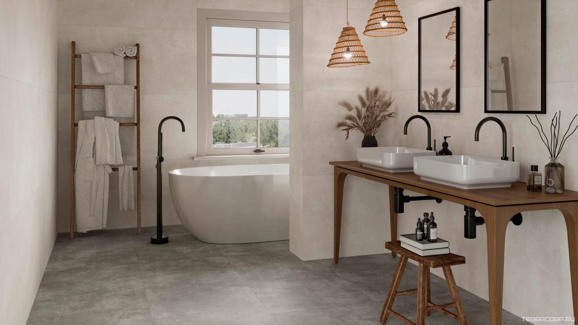 Керамогранит Pamesa At. Alpha Beat Gray rett 60x120 Комбинированный, фото 4