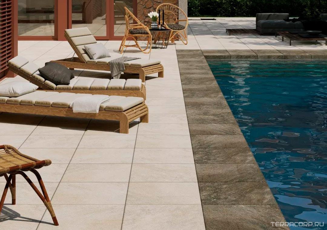 Керамогранит Zerde 2 CM Sintra beige 58x58 Бежевый, фото 1
