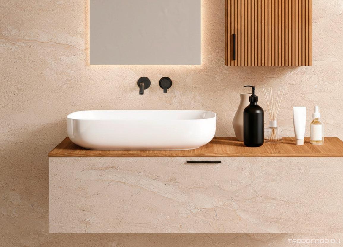 Керамогранит Zerde 2 CM Dorsey beige 58x58 Бежевый, фото 1
