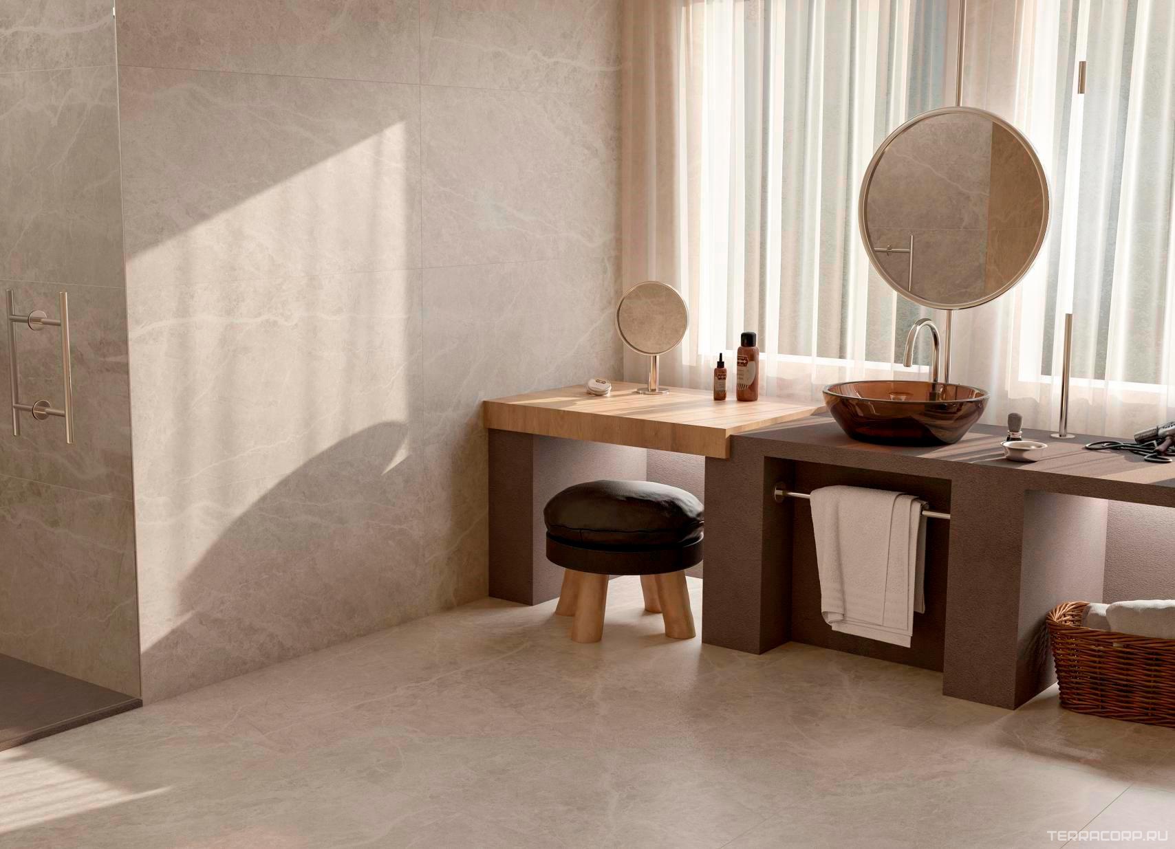 Керамогранит Pamesa At. Stone Pearl 60x120 Rec. XX Серый, фото 1