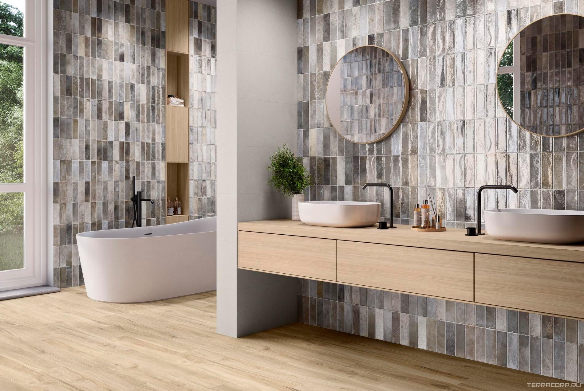 Керамическая плитка Pamesa Pre.Artsquare Pre.ARTSQUARE (Artline) Amber 31,6x60 Коричневый, фото 1
