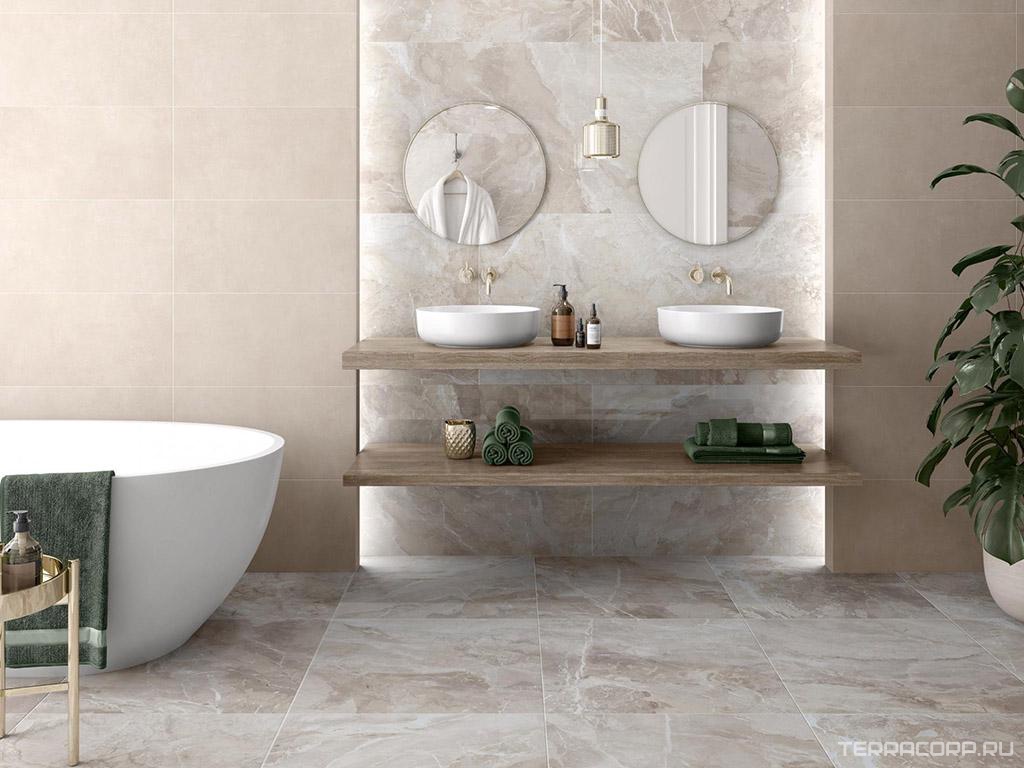 Керамогранит Pamesa AT. Lusso Crema 60x120 Бежевый, фото 1