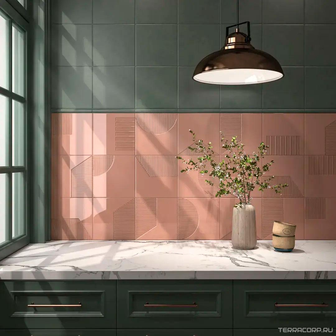 Декор Пикассо медь глянцевый структура 20x20x0,69 Kerama Marazzi Медный, фото 4