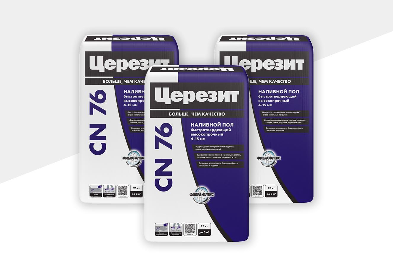 /25 Масса растекающ 4-15мм, Россия 25кг ПП ZZ Церезит CN 76 1969130, фото 1