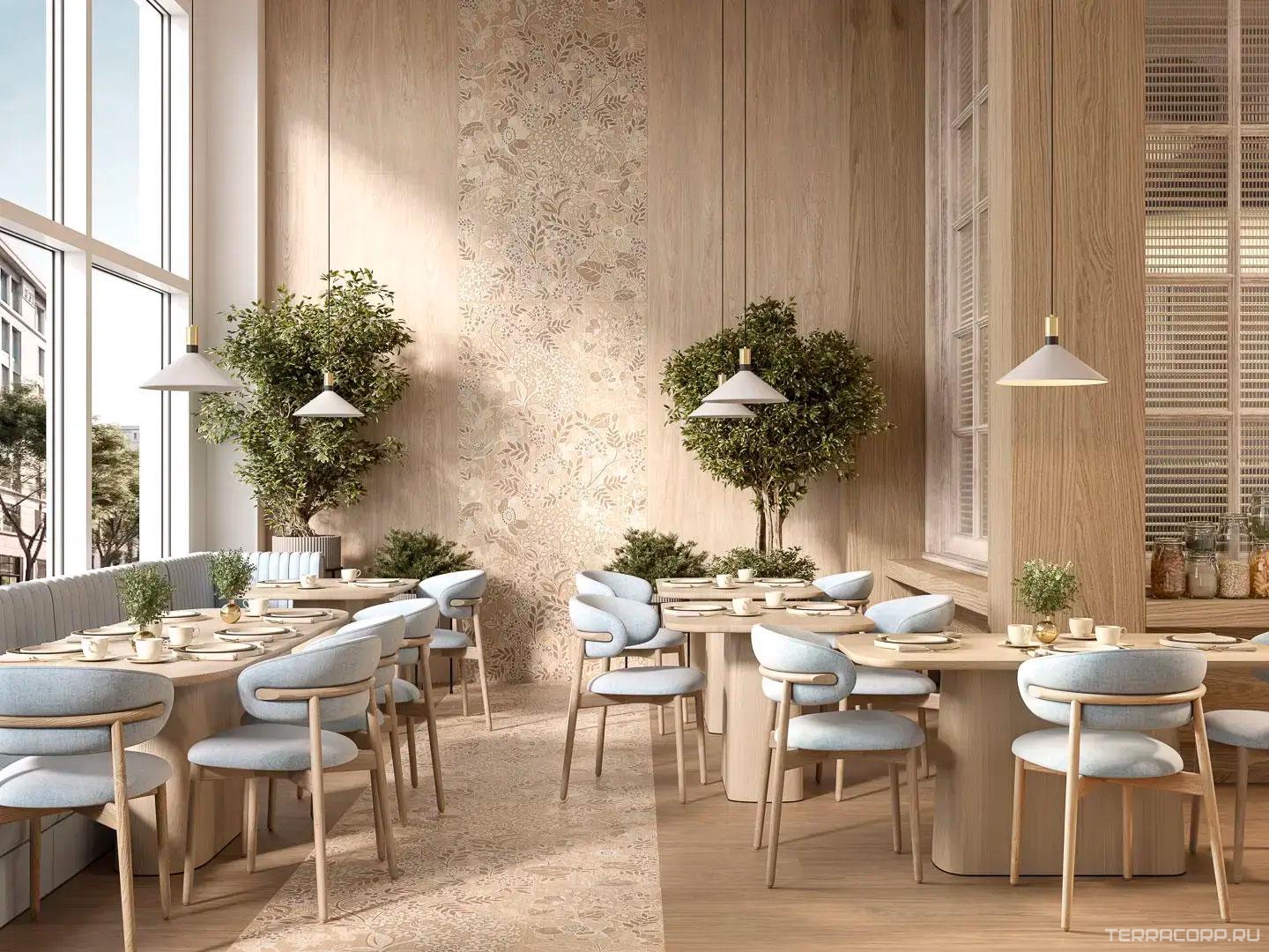 Керамогранит Kerama Marazzi Люберон бежевый декорированный матовый обрезной 119,5x238,5x0,9 Бежевый, фото 4