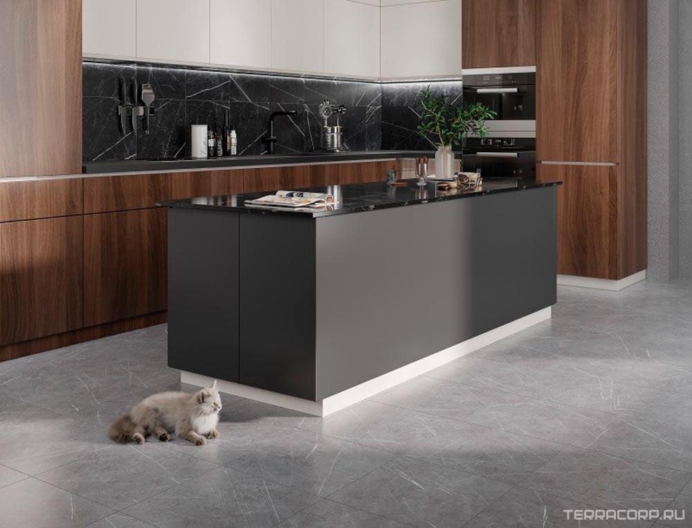 Керамогранит Cersanit oriental Плитка грес глаз. Cersanit Oriental серый KL 42x42 Серый, фото 1