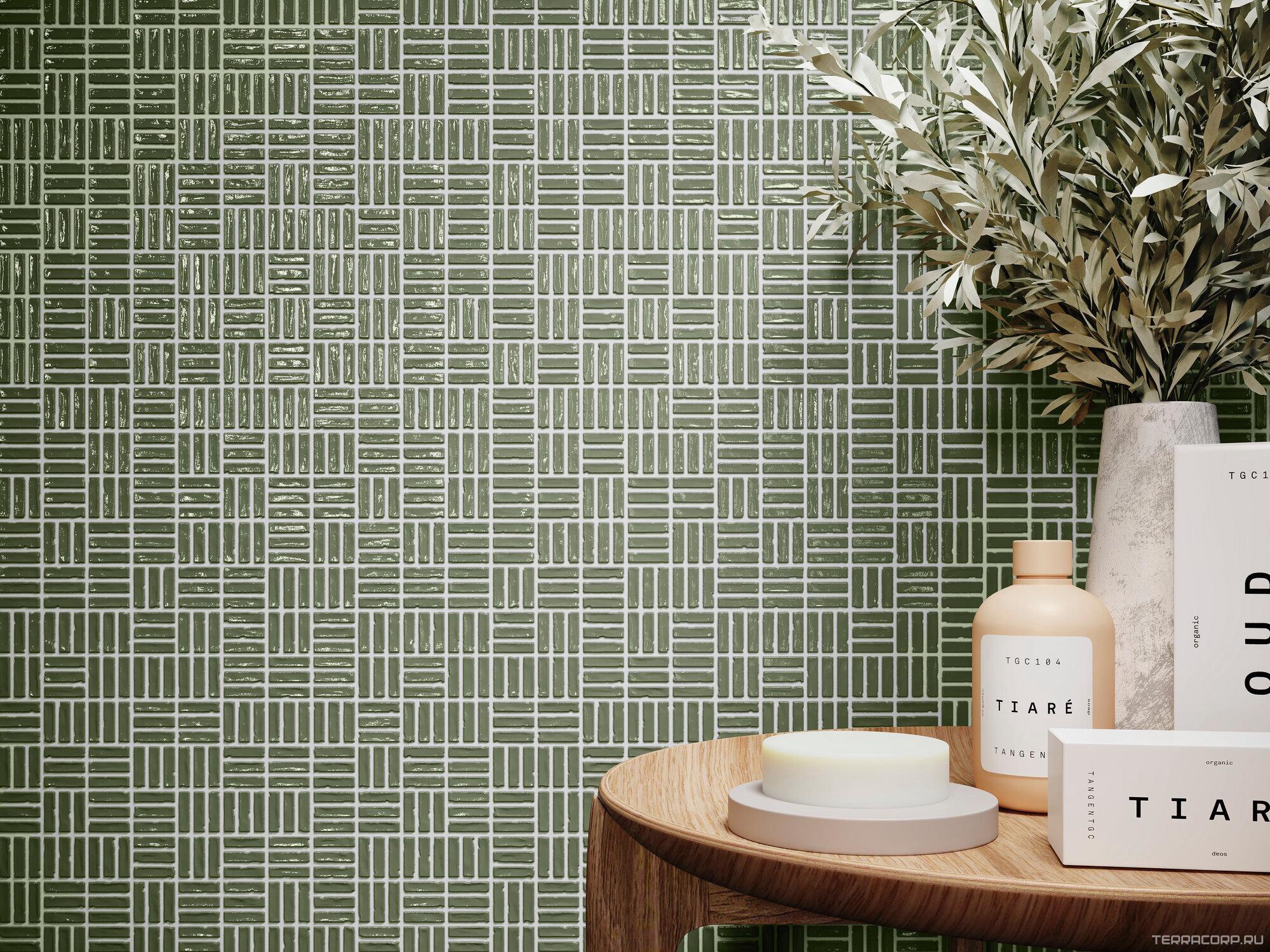 Керамическая плитка APE Ceramica Tiny Sage 10x10 Серый, фото 1