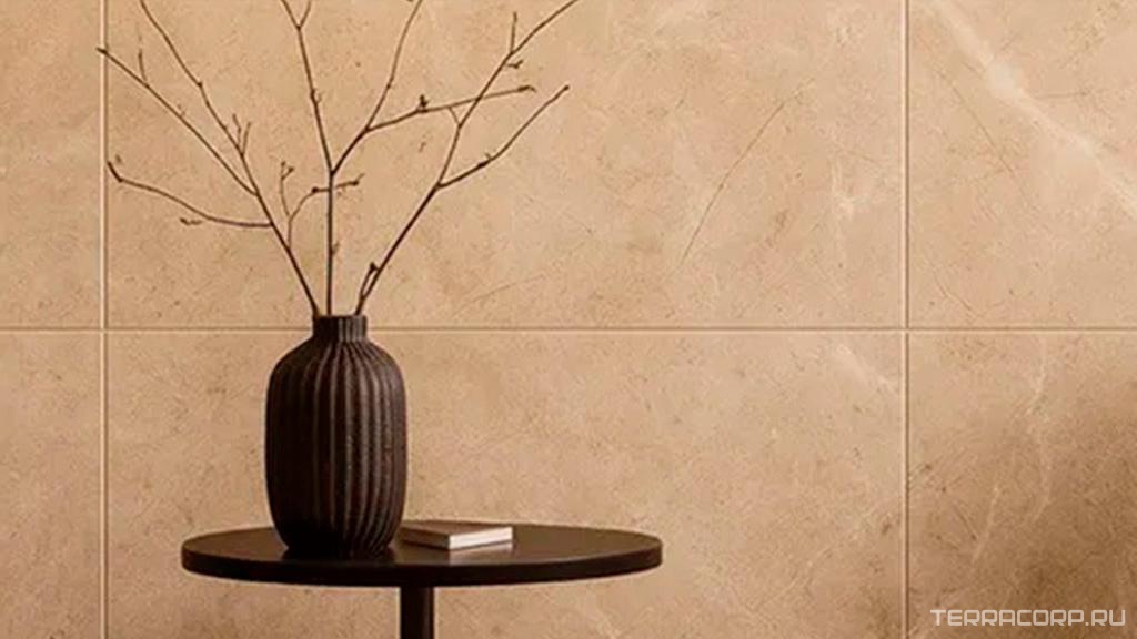 Керамогранит Zerde Lima beige рельеф 30x60 Бежевый, фото 1