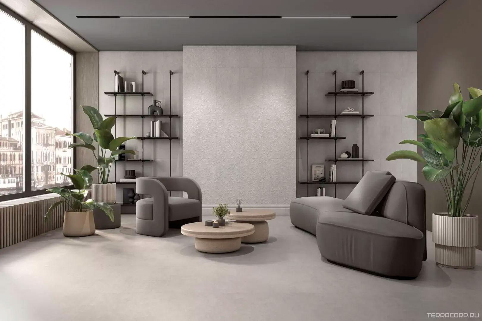 Керамическая плитка Kerama Marazzi Догана бежевый светлый матовый обрезной 40x80 Бежевый, фото 4