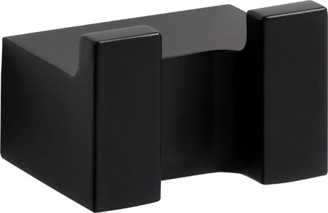 Крючок двойной (цв. черный матовый),  ZZ Bemeta Nero 135006230