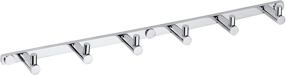 Крючок (планка с 6 крючками),  (цв.хром), Omega ZZ