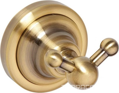 Крючок двойной, (цв.бронза),  ZZ Bemeta Retro 144106037