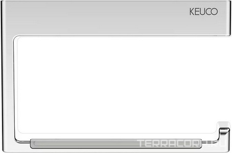 Держатель для т/б, с клеевым комплектом, (цв.хром),  ZZ Keuco Aveno 14662 010000