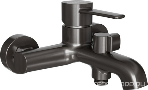 Смеситель для ванны, (цв.оружейная сталь),  ZZ Urbatec Evolution EVGM111