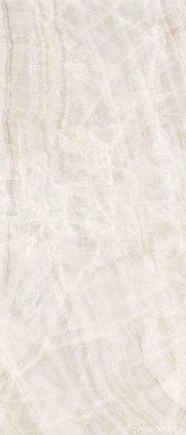 Керамогранит Exterior Ceramica Big Size Slabs Marmore Taj Mahal Satin 6mm 120х280 Белый, фото 3