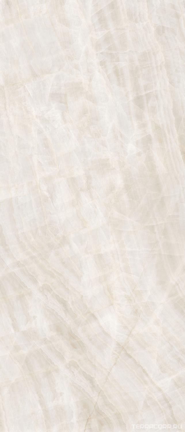 Керамогранит Exterior Ceramica Big Size Slabs Marmore Taj Mahal Satin 6mm 120х280 Белый, фото 4