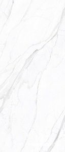 Керамогранит Exterior Ceramica Big Size Slabs Statuario Bianco Vetro 6mm120х280 Белый 