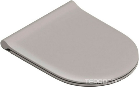 Сиденье для унитаза, Slim, с микролифтом, (цв.Tortora Satinato), Sfera- ZZ Catalano Zero 0551200032
