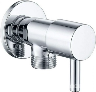 Вентиль запорный, угловой, 1/2 х 1/2, (цв.хром),  ZZ Allen Brau Priority 5.31026-00