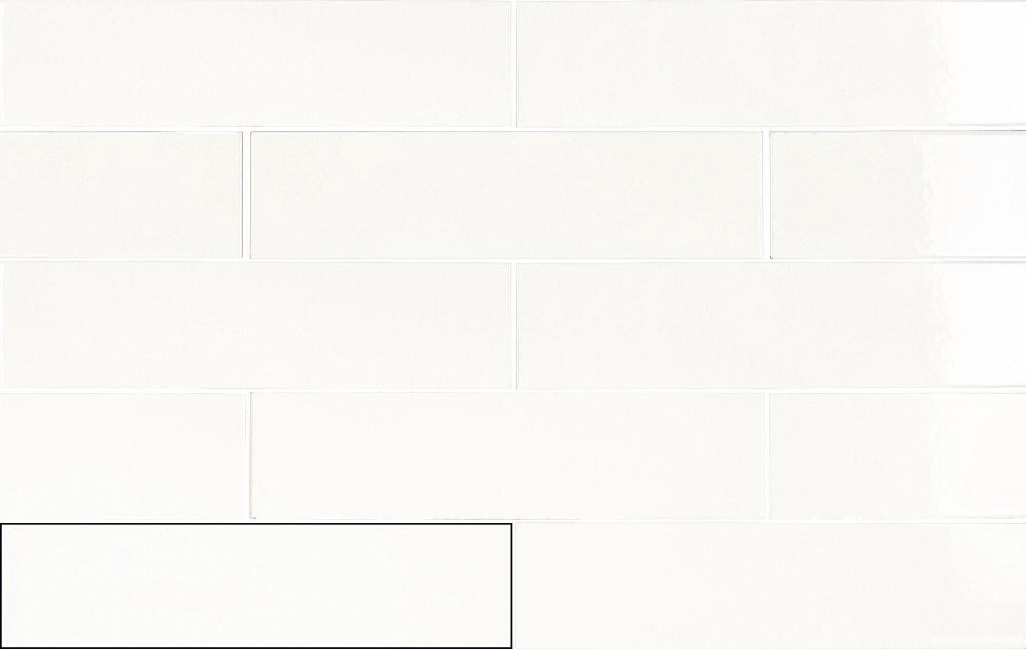 Керамическая плитка APE Ceramica Reality Snow 7.5x30 Белый, фото 4