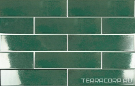 Керамическая плитка APE Ceramica Reality  Palm 7.5x30 Зеленый 