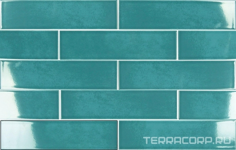 Керамическая плитка APE Ceramica Reality  Acqua 7,5x30 Голубой 