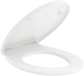 Сиденье для унитаза, с микролифтом и Quick Release, (цв. 01 белый), O.Novo ZZ
